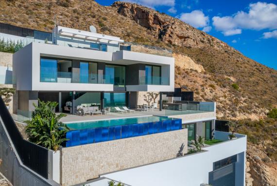 Finestrat, Newly built luxury villa with sea views